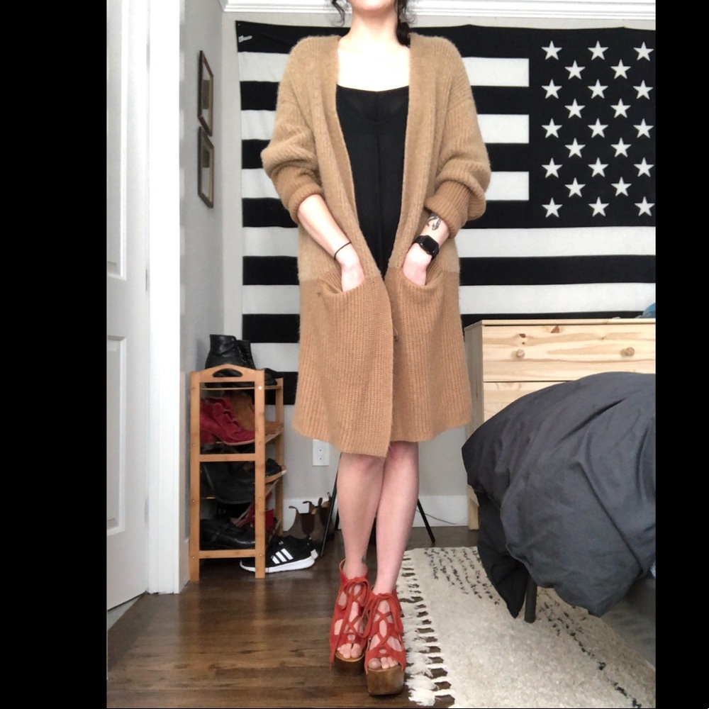 Comfy Mix Knit Cardigan from ASOS